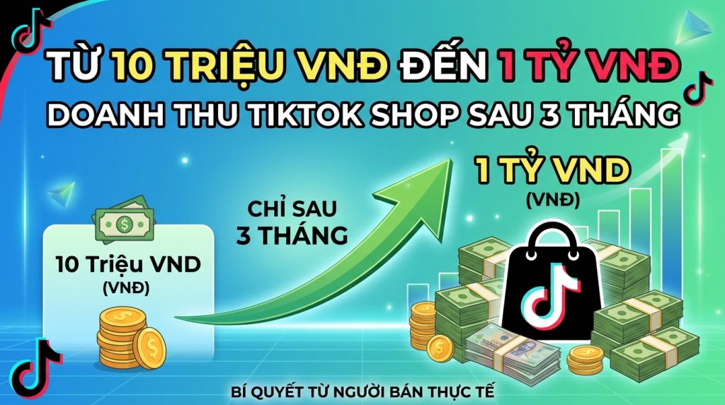 Từ 10 Triệu Đến 1 Tỷ Đồng Doanh Số TikTok Shop Sau 3 Tháng Blog02 Thum 1024x572